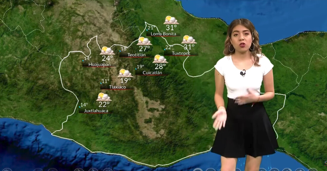 EDIS Weather · pronóstico por municipios de Oaxaca al aire