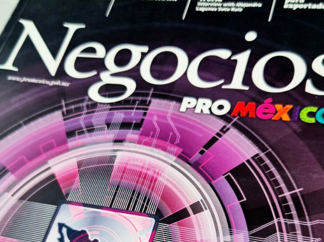 Portada de la revista Negocios ProMéxico